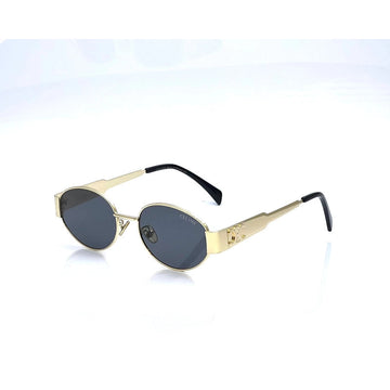 Cel!NE OVAL METAL GLASSES